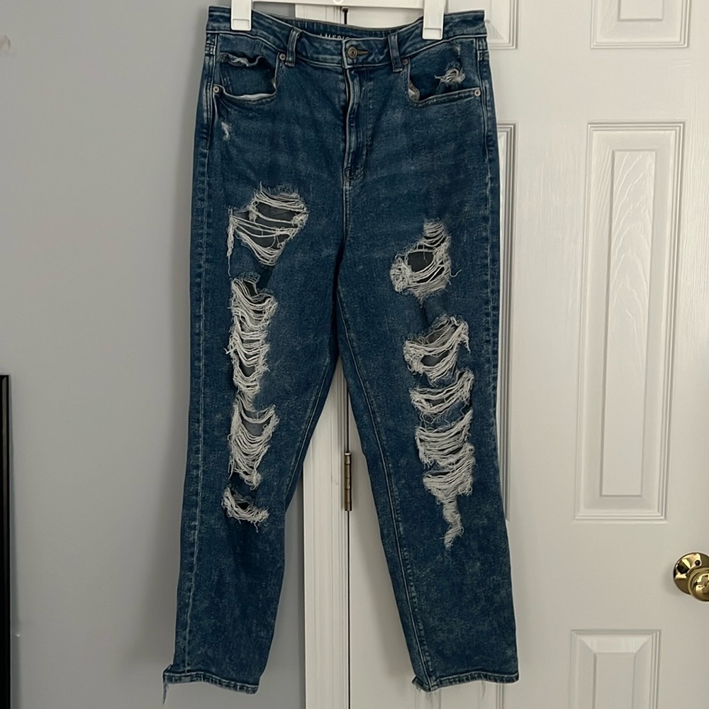 American eagle high waisted jeans